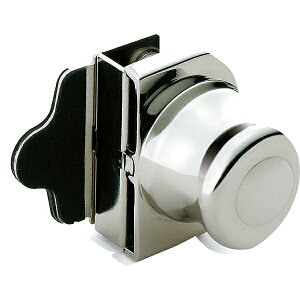 SUGATSUNE スガツネ工業 ガラス錠 ハウジング 1271-200 1271-300 用 BMB 脱着錠シリーズ 両開き扉用受座付つまみ オプション品 150-017-791 1271-500 | DIY 金物 金具 ツール パーツ 錠 鍵 カギ セキュリティ部