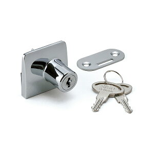 SUGATSUNE スガツネ工業 シリンダー ガラス錠 14-09-555型 用 ショーケース用ガラス金物シリーズ 両開き扉用 本体 150-001-253 14-09-555-D | DIY 金物 金具 ツール パーツ 錠 鍵 カギ セキュリティ部品 ロ