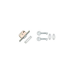SUGATSUNE スガツネ工業 本締り錠 SK-80-D 150-001-133 SK-80-D | DIY LAMP ランプ 金物 金具 ツール 錠 鍵 カギ 部品 セキュリティ部品 ロック 防犯 本締り錠 受座 片開き扉 引き出し ステンレス鋼
