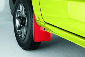 SUZUKI スズキ 純正 リヤマッドフラップセット レッド ABM2 99118-77R00-RD1 | JIMNY ジムニー 車用品 カー用品 パーツ 部品 アクセサリー 車 自動車 ドレスアップ カスタム カスタマイズ エクステリア