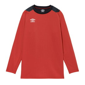 umbro アンブロ 長袖GKシャツ レッド M UF5FLS01MA RD00 | スポーツ 運動 ファッション 長袖シャツ ゴールキーパー サッカー フットサル キーパーシャツ ゲームシャツ ユニフォーム ウェア 練習着 トレーニング 部活 クラブ トップス
