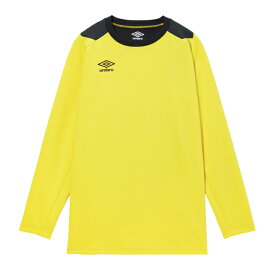 umbro アンブロ 長袖GKシャツ イエロー M UF5FLS01MA YL00 | スポーツ 運動 ファッション 長袖シャツ ゴールキーパー サッカー フットサル キーパーシャツ ゲームシャツ ユニフォーム ウェア 練習着 トレーニング 部活 クラブ トップス