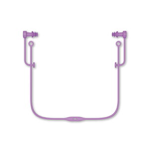 SWANS 山本光学 SA-57AB 抗菌シリコン耳せんコード付き ラベンダー SA-57AB LAV | スポーツ用品 スポーツ 耳栓 シリコン素材 シリコーン素材 ケース付 防音用 キッズ 子供 子ども スイミング用品 水