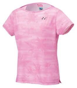 YONEX ヨネックス ウィメンズゲームシャツ コスモスピンク L 20908 573 | スポーツ スポーツウェア 競技 テニス 軟式 硬式 バトミントン ウェア シャツ 半袖 UVカット 吸汗 速乾 クール 制電 ストレ