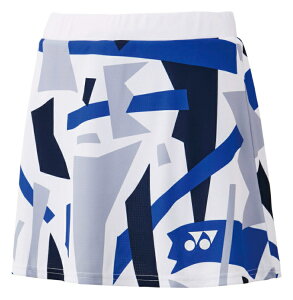 YONEX ヨネックス ウィメンズスカート インナースパッツツキ ホワイト O 26154 11 | スポーツ スポーツウェア 競技 テニス 軟式 硬式 バトミントン ウェア 短パン スコート UVカット 吸汗 速乾 ク