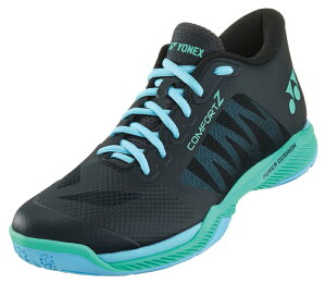 YONEX ヨネックス パワークッションコンフォートZWMD ブラック/ミント 22 SHBCFZ3WM 808 | バドミントン バド シューズ 靴 安定感 フィット性 軽量性 衝撃吸収反発素材 グリップ性 部活 練習 試合 大