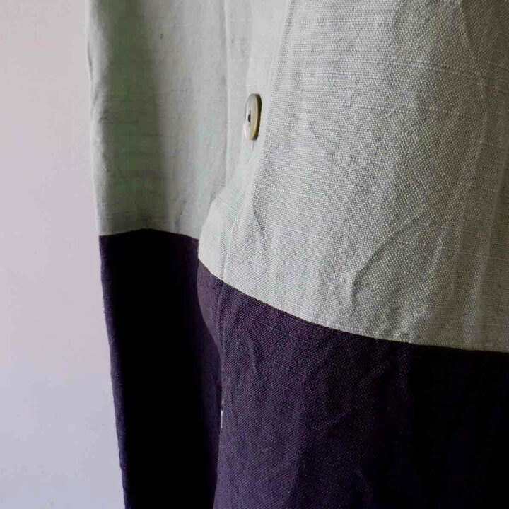 楽天市場】【再入荷】YAMMA ヤンマ産業 会津木綿 ツートンワンピース 