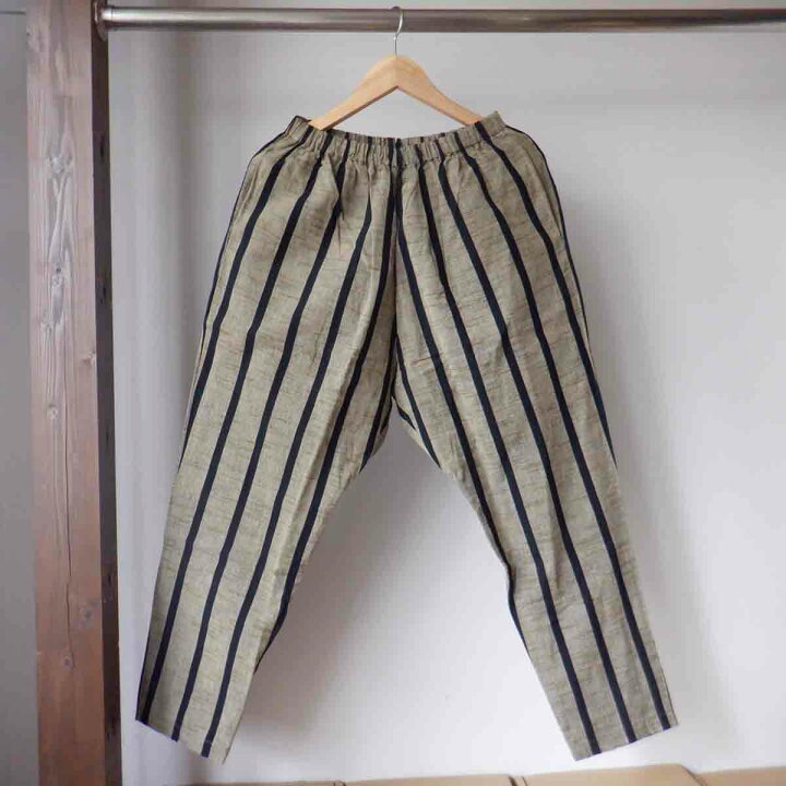 楽天市場】【再入荷】YAMMA ヤンマ産業 会津木綿 ふわっとパンツ 縞 