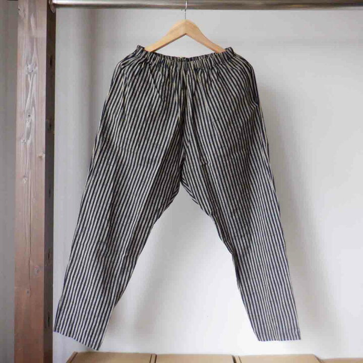 楽天市場】【再入荷】YAMMA ヤンマ産業 会津木綿 ふわっとパンツ 縞  