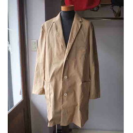 【SALE】Re made in tokyo japan アールイー Relax Twill A-line Coat beige