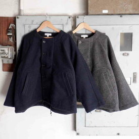 【SALE】Ordinary fits オーディナリーフィッツ NO COLLAR JACKET ノーカラージャケット 2 colors OF-J043