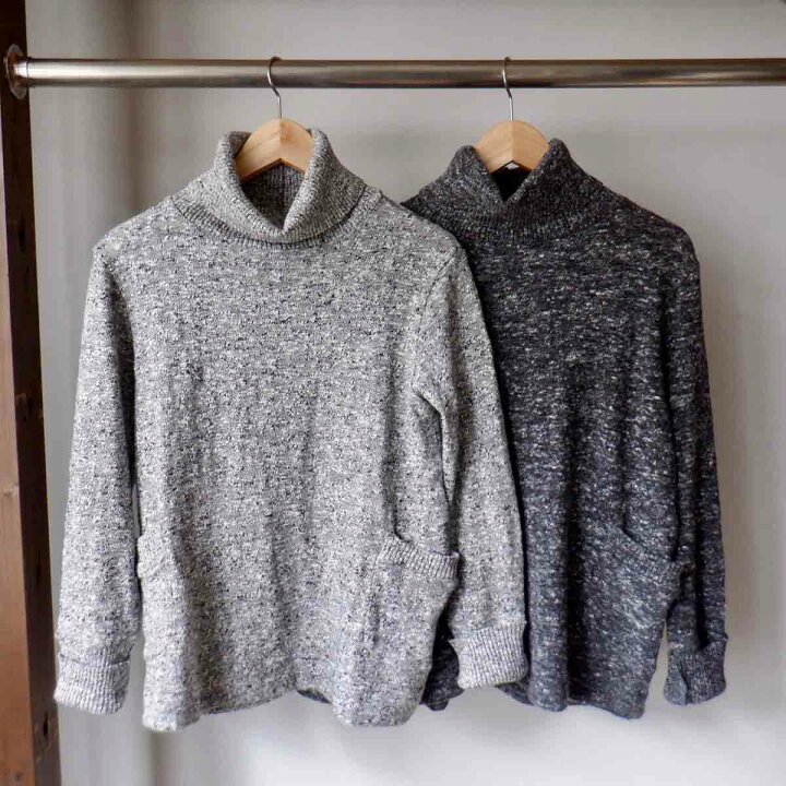 楽天市場】SARAXJIJI サラジジ slub cotton turtle neck PU スラブ 