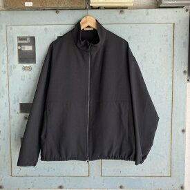 LA MOND. ラモンド DRY TOUCH STAND BLOUSON ドライタッチスタンドブルゾン black LM-O-124-P