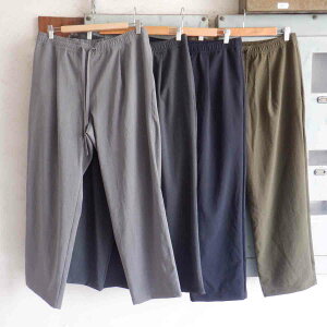 LA MOND. �������h SEMI WIDE SHARI PANTS �Z�~���C�h�V�����p���c 5 colors LM-P-101