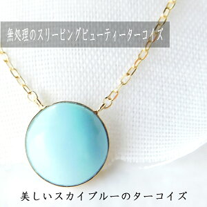 ネックレス ターコイズ トルコ石 18金の人気商品・通販・価格比較 