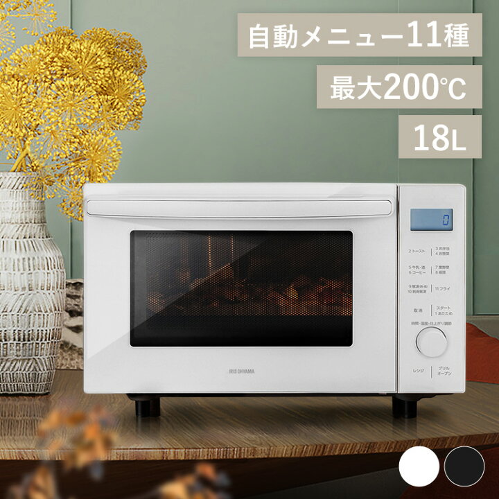 IRIS OHYAMA(アイリスオーヤマ) / レンジ/MO-F1809-CW// | 中古品の 