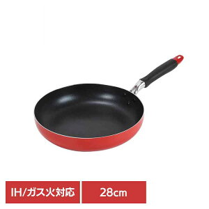 �yLINE���F�����o�^�ōő�1,500�~OFF�N�[�|���zIH �t���C�p�� 28cm ���b�h ND-9455�t���C�p�� 28cm IH �K�X �K�X�� �I�[���M�� ���b�h ���f���i �����w�� �x�X�g�R LIV PLUS �yB�z