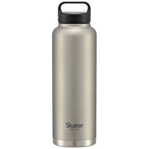 【LINEお友だち登録で最大1,500円OFFクーポン】スクリューハンドル 真空ステンレスボトル 水筒 1500ml STSC15水筒 キャラ グッズ かわいい ボトル キッチン 保冷 大 大人 子供 スケーター シルバー