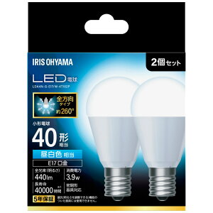 yLINEFo^ōő1,500~OFFN[|zy2Zbgzledd e17 40w 40` F dF 440lm d Ɩ Cg LED 邢 S 260° `Ή 2 LEDd E17 