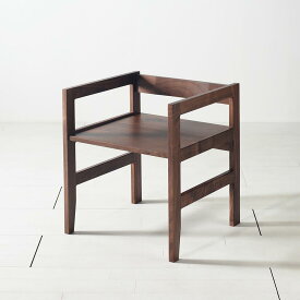 【送料無料/日本製】ムーンチェア　ウォールナット材　無垢　アームチェア　ダイニングチェア　おしゃれ　北欧　シンプルモダン　木製チェア　木製座面　完成品　top9