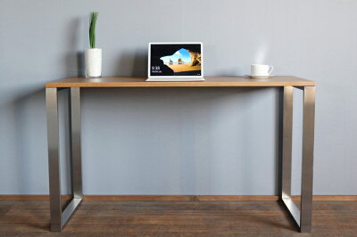 楽天市場 送料無料 日本製 無垢材 Platinum Desk デスク パソコンデスク 机 無垢 日本製 大川家具 インテリア ステンレス脚 ウォールナット オーク チェリー Simple Standard