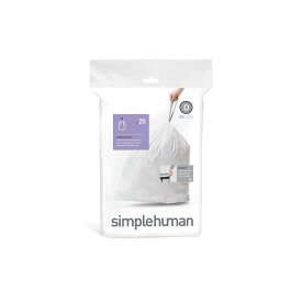 【公式】シンプルヒューマン simplehuman コードD パーフェクトフィットゴミ袋