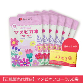 送料無料 大豆発酵食品マメビオフローラル 6箱セット 腸活 菌活 土壌菌サプリ フローラ