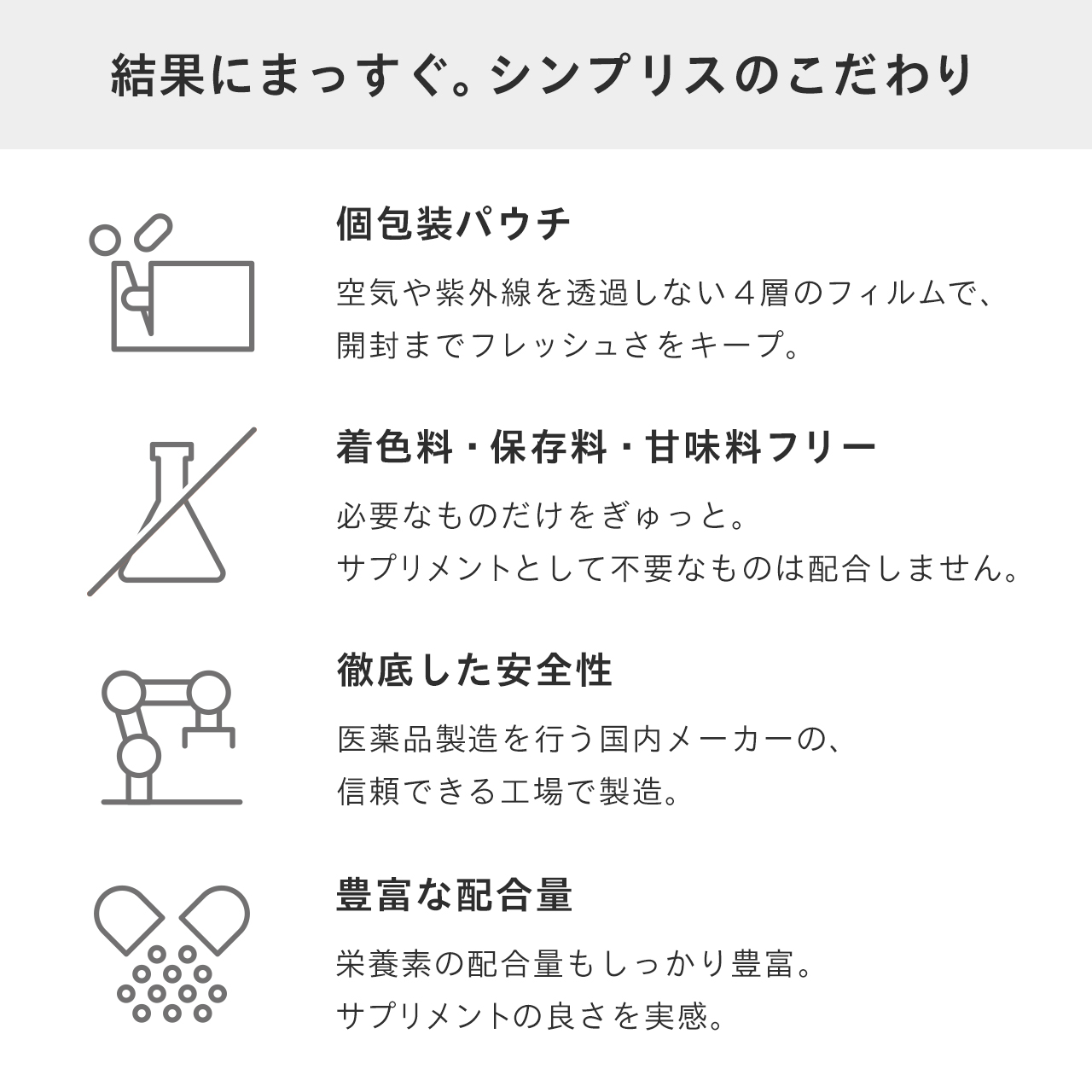 楽天市場】【日本製】 シンプリス センシュアル ネンマクケア 30袋