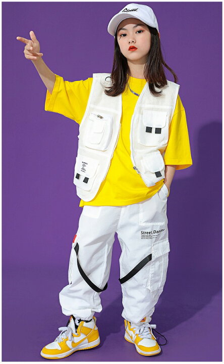 買物 白 フィッシングベスト ダンス衣装 ベスト