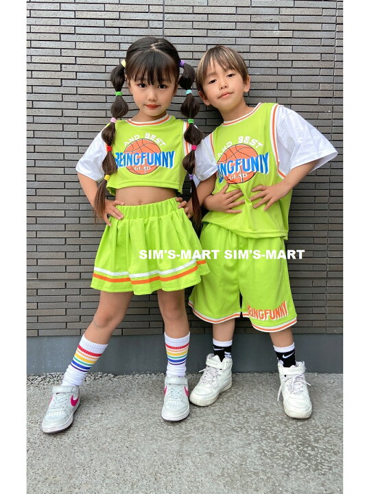 楽天市場】110 120 140サイズ 在庫処分品 即日発送 キッズダンス衣装  