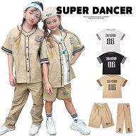 ロックダンス衣装 ヒップホップ ダンス衣装 セットアップ キッズ 子供 大人 メンズ レディース キッズダ…