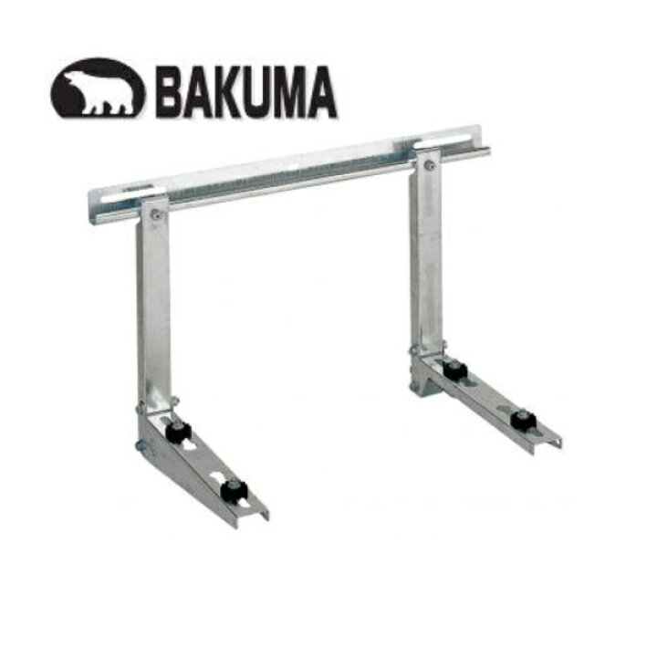 楽天市場】バクマ工業 B-KM7 エアコン室外ユニット用据付架台 壁面用 