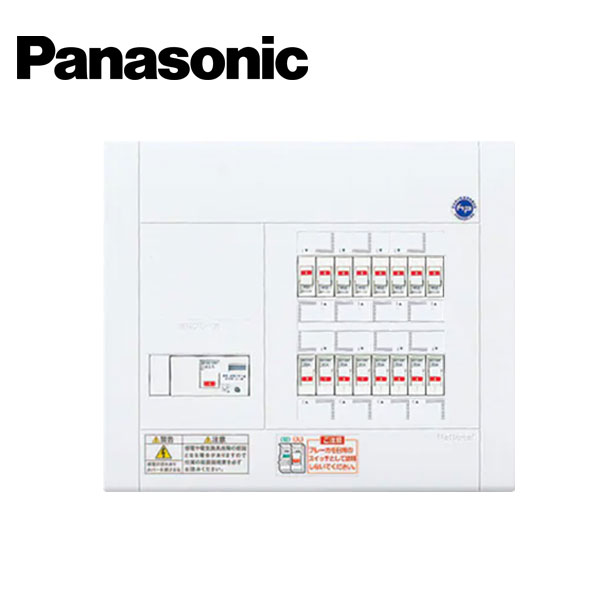 Panasonic/パナソニック BQW8716 スタンダード住宅分電盤 リミッタースペースなし スッキリパネル コンパクト21 16+0  75A【取寄商品】 | 分電盤・架台・ドアホンのザイマ