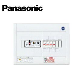 Panasonic/パナソニック BQWB82342 スタンダード住宅分電盤 リミッタースペースなし スッキリパネル コンパクト21 ヨコ1列露出形 4+2 30A