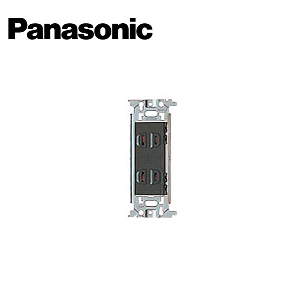 材料マーケットのザイマ 電設 住設 工具ならお任せ下さい 爆売り Panasonic 取寄商品 クリアランスsale!期間限定! WN1302H パナソニック 埋込ダブルコンセント グレー
