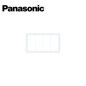 Panasonic/�p�i�\�j�b�N WTC7104W �R�X���V���[�Y���C�h21 �X�C�b�`�v���[�g 4�A�p �z���C�g�y��񏤕i�z