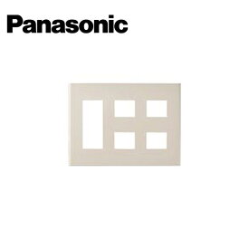 Panasonic/パナソニック WTF8087F コスモシリーズワイド21 コンセントプレート 7コ用 3コ＋2コ＋2コ用 ベージュ【取寄商品】