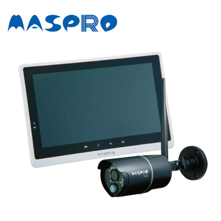 楽天市場】MASPRO/マスプロ電工 WHC10M3 モニター&ワイヤレスHDカメラ 