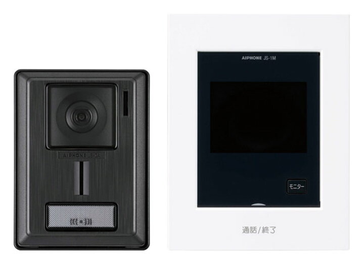楽天市場】アイホン JS-12 カラーテレビドアホン AC電源直結式 2台 