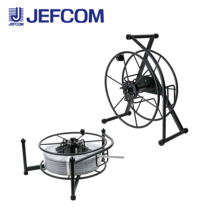 楽天市場】ジェフコム VH-4400B 縦横兼用リール（ブレーキ付）【取寄 