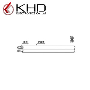 KHD VFF125W �r�j�����`�R�[�h 300V 1.25mm2 100m�� �� VFF1.25SQ×100m�V��