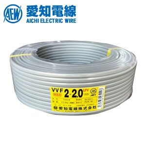 ���m�d�� VVF�P�[�u�� 2.0mm×2C 100m��