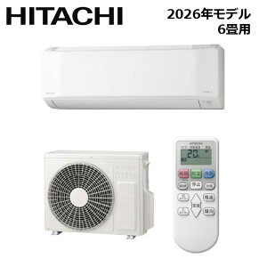 HITACHI/���� RAS-BJ2226S-W 2026�N���f�� ���[���G�A�R�� �����܂��� BJ�V���[�Y �Z�b�g ��g�[ ������6���p�y��񏤕i�z
