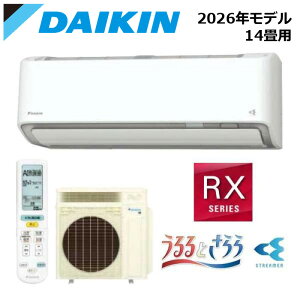 DAIKIN/�_�C�L�� S406ATRP-W 2026�N���f�� ���[���G�A�R�� �����Ƃ���� RX�V���[�Y �Z�b�g ��g�[ �P��200V �z���C�g ������14���p�y��񏤕i�z ���Z�^�A