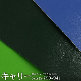 合皮生地キャリー[No.790〜941](0005-1)つや有りタイプ【メール便不可】 | 合成皮革 無地 合皮 生地 おしゃれ 合成レザー フェイクレザー ピンク 緑 ハンドメイド 50