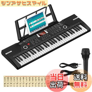 �y���������zHricane �L�[�{�[�h �s�A�m �d�q�s�A�m 61���� 200��މ��F 200��ރ��Y�� 60�ȃf���� LCD�f�B�X�v���C���� ���錮�� �y�� ���{��p�l�� �w�b�h�t�H���Ή� �q�� ���S�� ���K�p USB�P�[