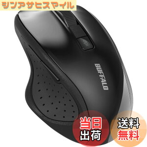 �y���������z�o�b�t�@���[ �}�E�X Bluetooth 5.0 5�{�^�� LED �u���b�N �߂�/�i�ރ{�^������ �ȓd�� BSMBB305BK