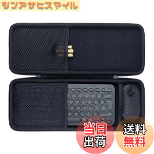 �y���������zco2CREA �Ή� Logicool ���W�N�[�� PEBBLE KEYS 2 K380sGR+M350sGR /M350GR��p���[�P�[�X �u���b�N