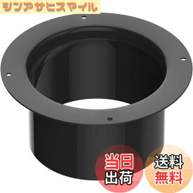 【送料無料】Okryain ダクトフランジ 給気フランジ ダクトコネクター 75mm 100mm 150mm パイプ用フランジ コネクター 換気パイプ用 継手 換気口 ダクトホース用配管部品 (Φ75mm)
