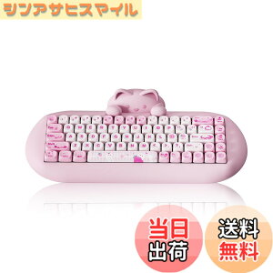 �y���������zYUNZII C68 ���C�����X���J�j�J���L�[�{�[�h ���킢���L ps4/ps5�Ή� 65�� ���� �z�b�g�X���b�v �V���R�[�� �l�ԍH�w �Q�[�~���O�L�[�{�[�h�O���[�h BT5.0/2.4G/�L�� RGB�o�b�N���C�g N